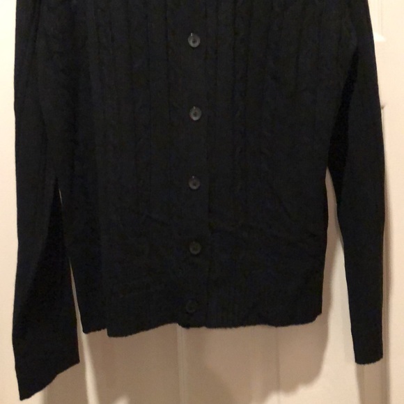 Turtle Bay Black Women’s Button Up Sweater - M - Picture 3 of 6